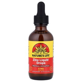 Nature's Life Nature's Life Zinc Liquid Drops Wild Cherry 59ml Zinc Mineral Supplement, Nature's Life Nature's Life Zinc Wild Sieve / Nature's Life 네이처스라이프 징크 리퀴드 드롭스 와일드 체리 59ml 아연 미네랄보충제, Nature's Life 네이처스라이프 아연 와일드 체