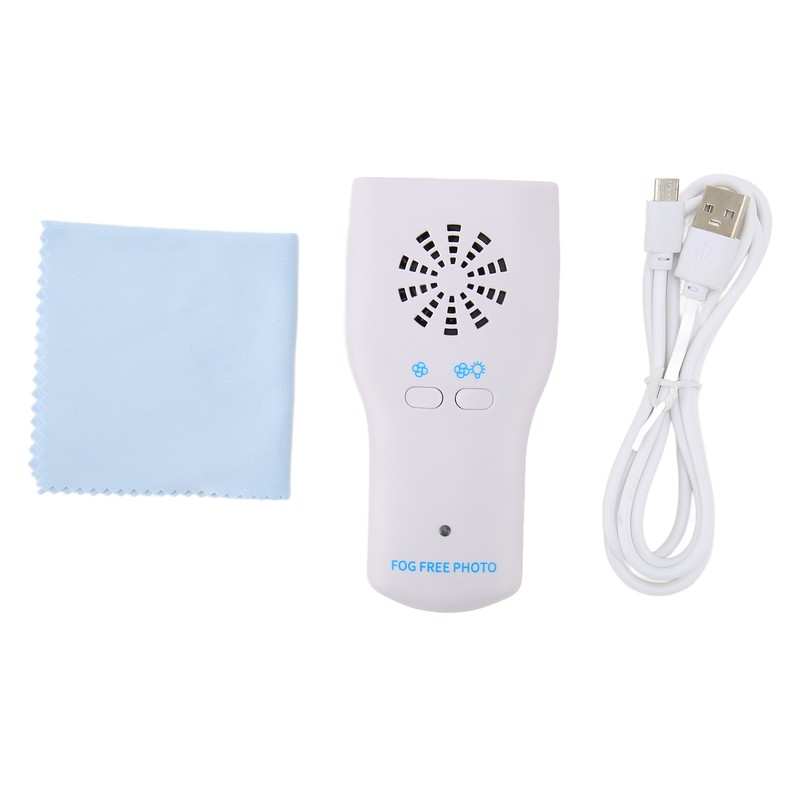 Dental Mirror Handle Prevent Fog LED Light Teeth Oral Cavity