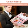 YeeCASE Server Book, Painted Server Books for Waitress, Durable Leather