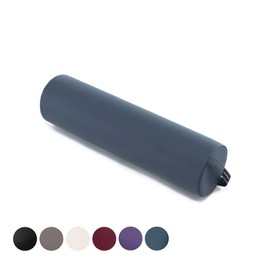 DR.LOMILOMI Massage Full-Round Bolster Pillow 21.5" L X 5.5" W (Queen Blue, Small Full-Round 611)