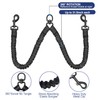 Dual Retractable Dog Leash for 2 Large Dogs (Up to