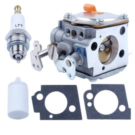 Haishine Carburetor Fuel Filter Spark Plug Kit for Partner Husqvarna K650 K700 K800 K1200 Concrete Saw #503280418 Carb