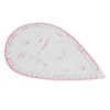 5pcs 6403 Curve Ruler Set Multifunctional Plastic Curve Pattern Ruler