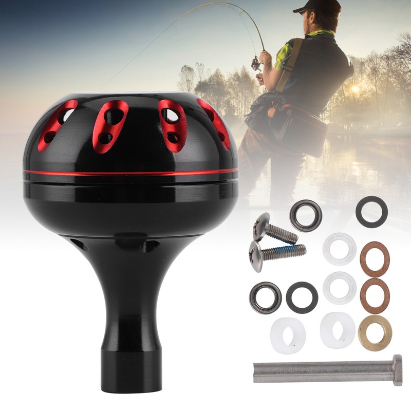 38MM Fishing Reel Handle Knob Metal Replacement Fit for S/D/A