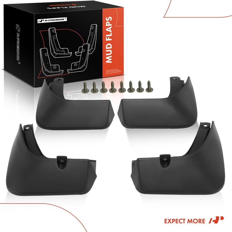 A-Premium Mud Flaps Compatible with Genesis GV80 2021 2022 2023