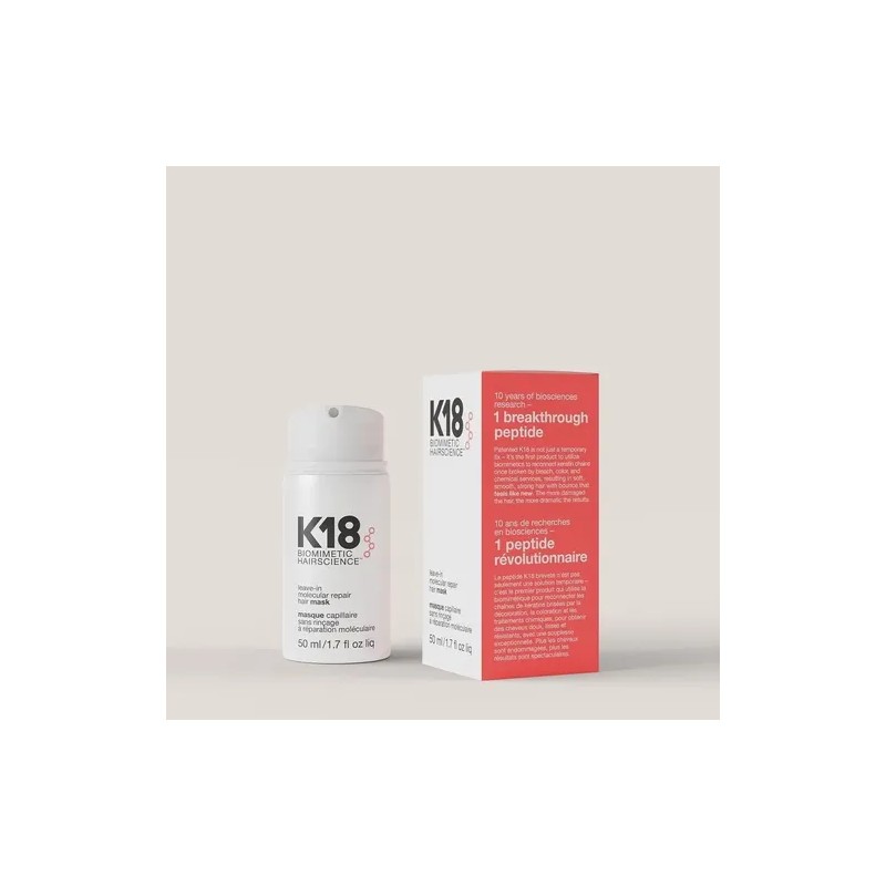 K18 Leave-in Repair Mask 50 Ml Hidratación Máxima