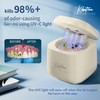 Ultrasonic Retainer Cleaner Machine with 4 UV Lights for Denture