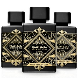 Lattafa Bad'ee Al Oud Glory EDP Spray 100ML (3.4 OZ) By Lattafa | A Deep Spicy Scent Wit