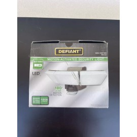 Defiant 180-Degree BronzeMotion Activated Security Integrated LED Flood Lights✅