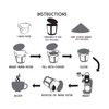 canFly Disposable Unbleached K-Cup Paper Filter for Keurig Single Cup