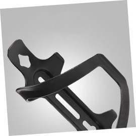 Mipcase Lightweight Aluminum Alloy Bike Water Bottle Holder Fit for Mountain Road and Folding Bikes Secure and Firm Grip Single Side Style Black