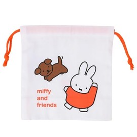 Kutsuwa MF821 Miffy Cup Bag, Kids Lunch Series, Made in Japan
