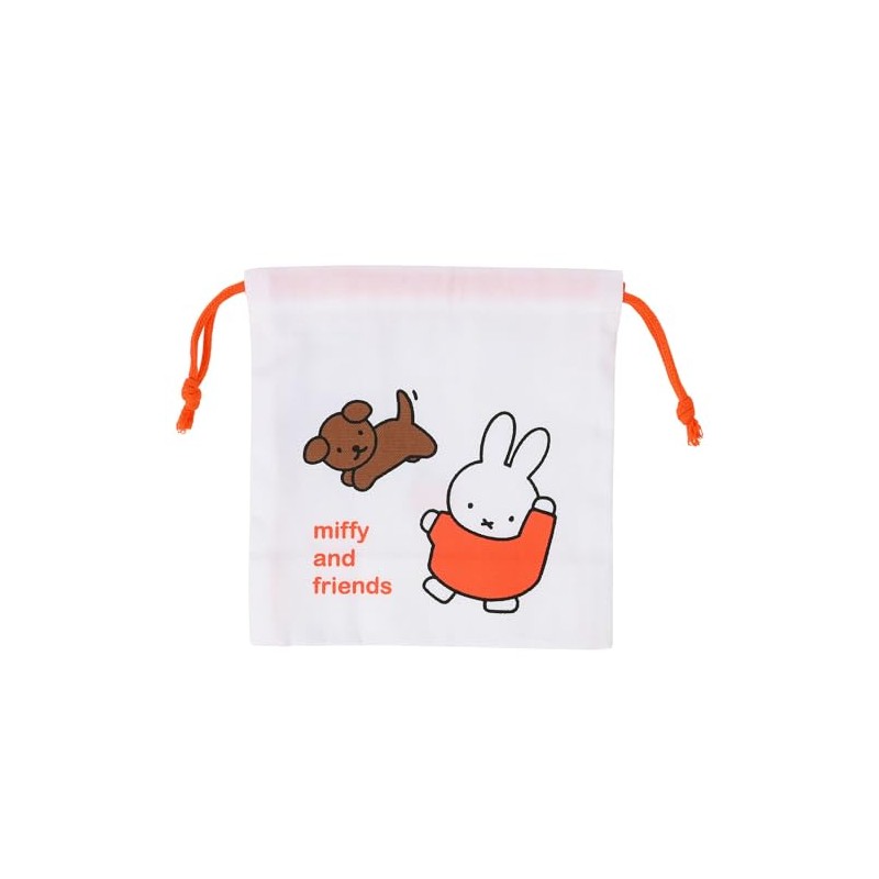 Kutsuwa MF821 Miffy Cup Bag, Kids Lunch Series, Made in