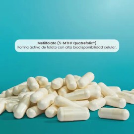 Folato, Folixol, 60 Cápsulas Vegetales, Matter N/a