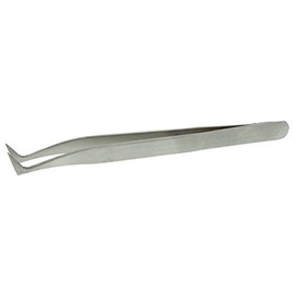 SE 4-3/4" Slanted Point Tweezers - 6 TW