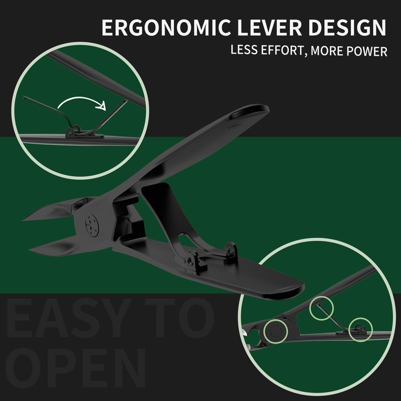 Nail Clippers for Men Thick Nails, Large Toe Nail Clippers