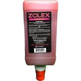Zolex Cherry Pumice Hand Scrub for Hard Working Hands | Dispenser Available | Stain Remover for Heavy Duty Workers | Grease Remover for Mechanics - 2.5L (Pumice Hand Cleaner) (Cherry Hand Scrub)