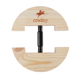 Cowboy Hat Stretcher,Small Size 6 1/2 to 9 1/2-Colourful Adjustable Buckle Heavy Duty (Small, Black)