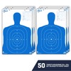 EZ-Aim B27 Silhouette Paper Shooting Target, 23 x 35, 50-Pack