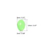 PATIKIL 12x8mm Glow Fishing Beads, 100Pcs Plastic Oval Rubber Luminous