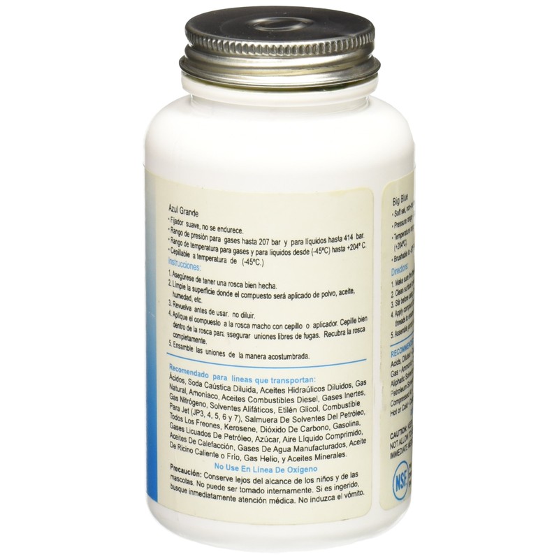 Black Swan 86311 Big Blue Thread Sealant, 1/2 Pint