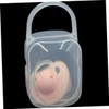 Kisangel 7Pcs Portable Pacifier Storage Box Dust Container for Accessories