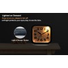 Tinload 5.5" Large Analog Alarm Clock Silent Non Ticking, Gentle