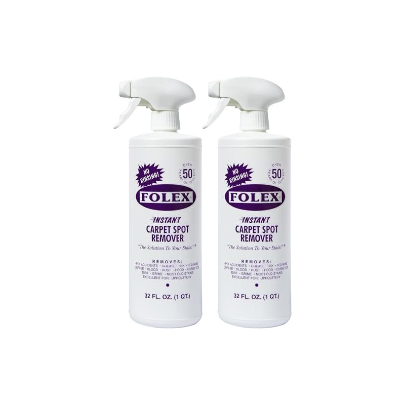 FOLEX 32 oz Instant Carpet Spot Remover Carpet Cleaner -