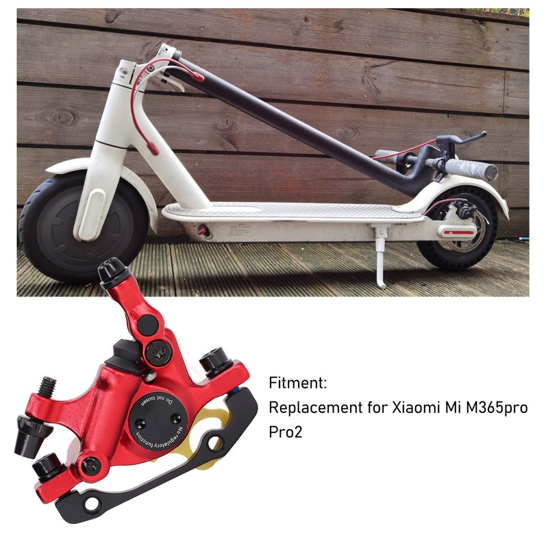 Electric Scooter Disc Brake Calipers Aluminium Alloy Quick Response Wheel
