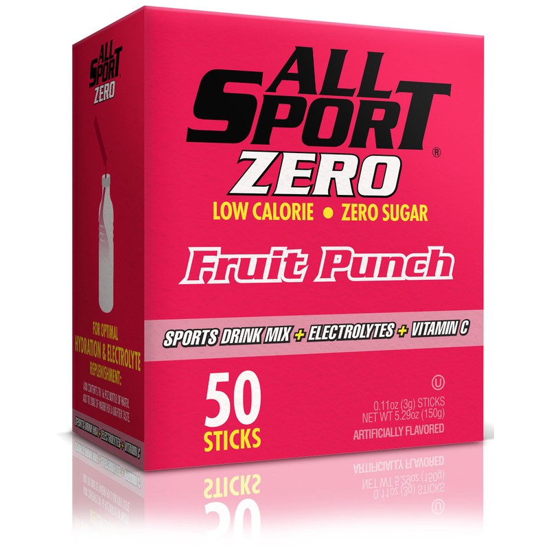 All Sport Powder Hydration Sticks, Zero Calorie, Performance Electrolyte Drink