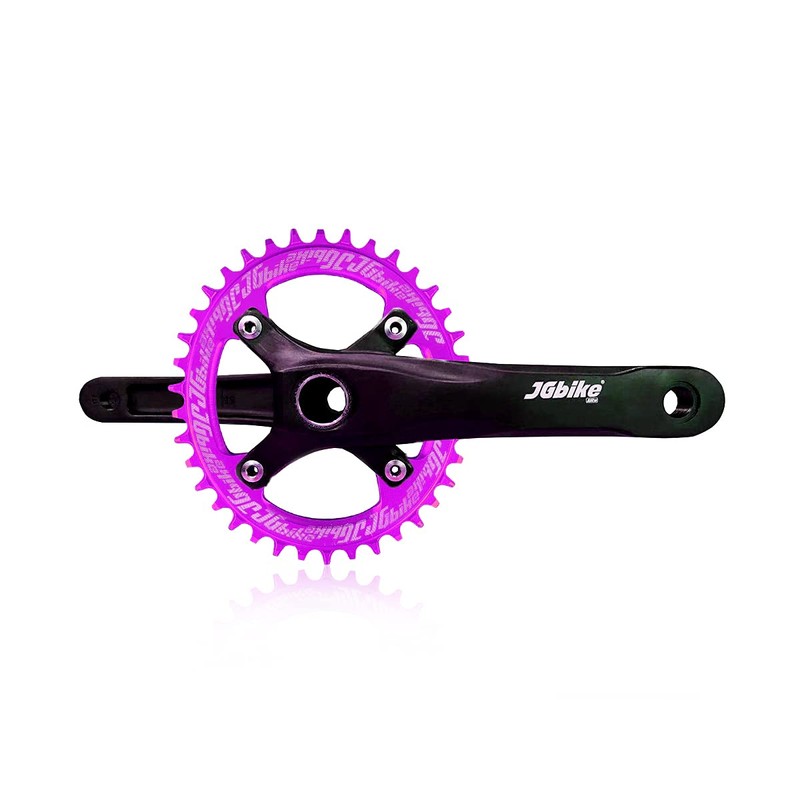 Jgbike ラウンドオーバルチェーンリング 104mm BCD chainring 30T 32T 34T 36T 38T