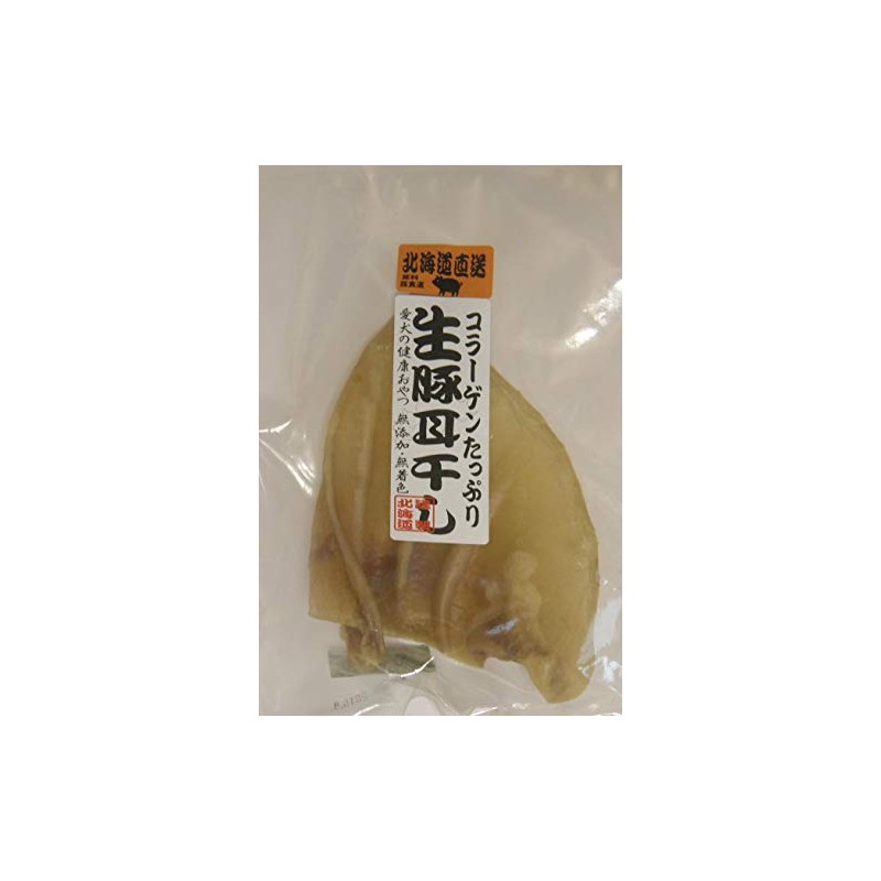 T・I Dog Snack, Plenty of Collagen, Raw Pig Ear Dryer,