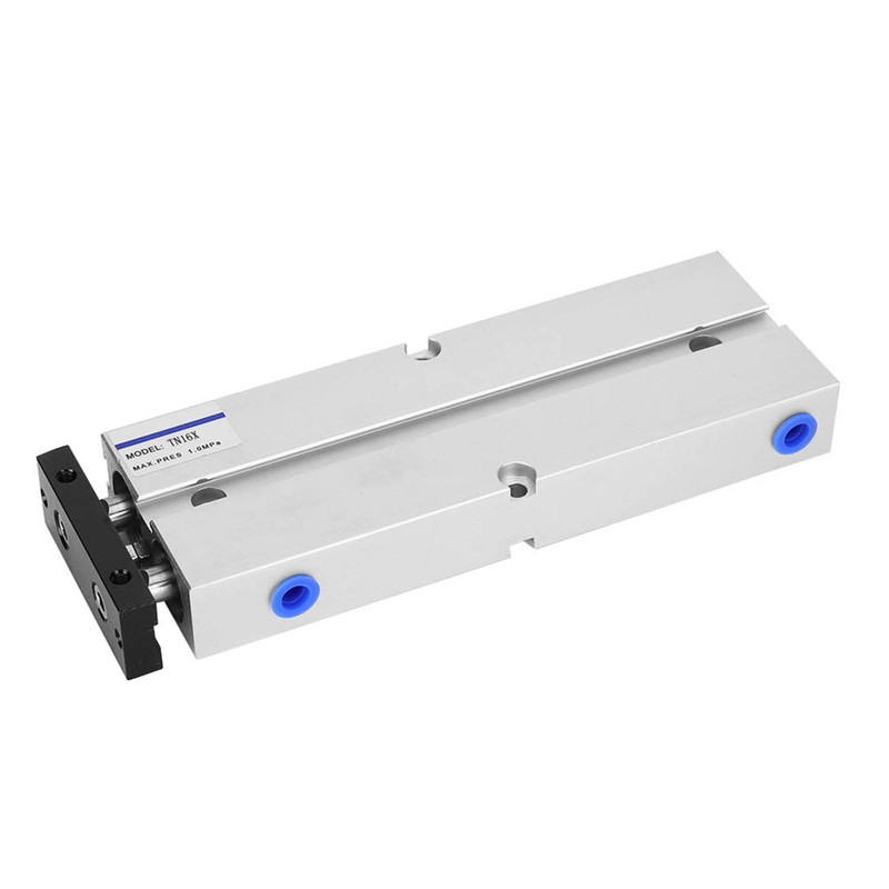 Air Cylinder Pneumatic Double Acting Aluminum Alloy AntiRust TN16 0.10.9MPa