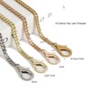 Xiazw Small Beautiful Chain Bag Chain Purses Shoulder Strap Accessory
