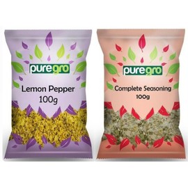 Puregro Seasoning Combo - Lemon Pepper & Complete Seasoning.