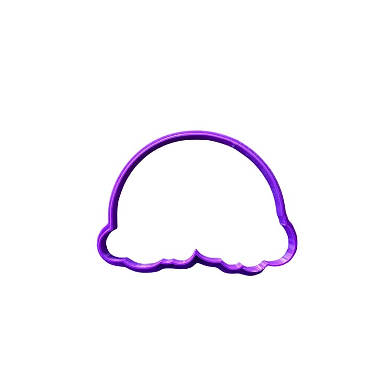 Rainbow Cookie Cutter and Stamp (Large (10cm))