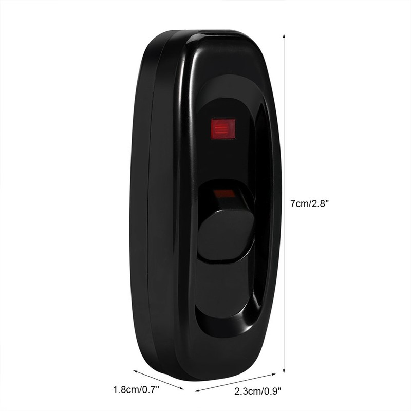 Power Switch Inline, AC 250V 10A Inline ON OFF Table