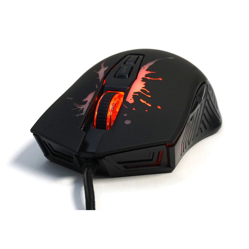 MANHATTAN RGB LED Wired Optical USB Gaming Mouse - 7200