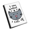 I was Normal 3 Cats Ago Passport Holder Cover
