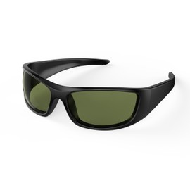 Bloomoak Grüne Migränebrille, blockiert Blau- und Rotlicht, für Computermonitore, fluoreszierendes LED-Blendenlicht, Photophobie, Augenbelastung, im Freien, Unisex