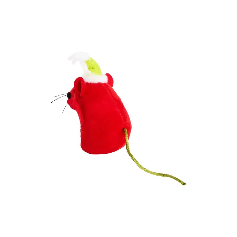 Set Juguetes Ratoncitos Navideños Con Catnip Para Gato 2pz