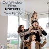 UV 99% Security and Safety 8 Mil Clear Window Film