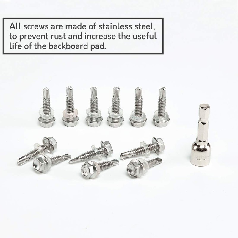 katop Universal Pro-Style Basketball Backboard Padding, Fits All 48” 54”