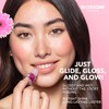 Blossom Roll on Lip Gloss, Scented Clear High Shine Moisturizing
