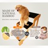 Extra Wide Dog Stairs for Large Dogs, 3-Step,Supports Up to
