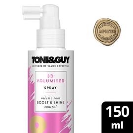 Toni & Guy 3D Volumiser Hair Spray for Unisex, 5.07 Ounce