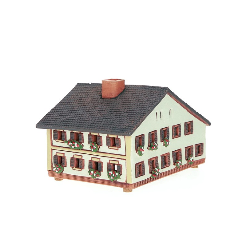 Midene Ceramic Light House, Handmade, Artistic Miniature, House of Pope