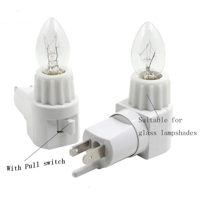 TWDRTDD Plug in Night Light, 360° Rotatable Nightlight with On