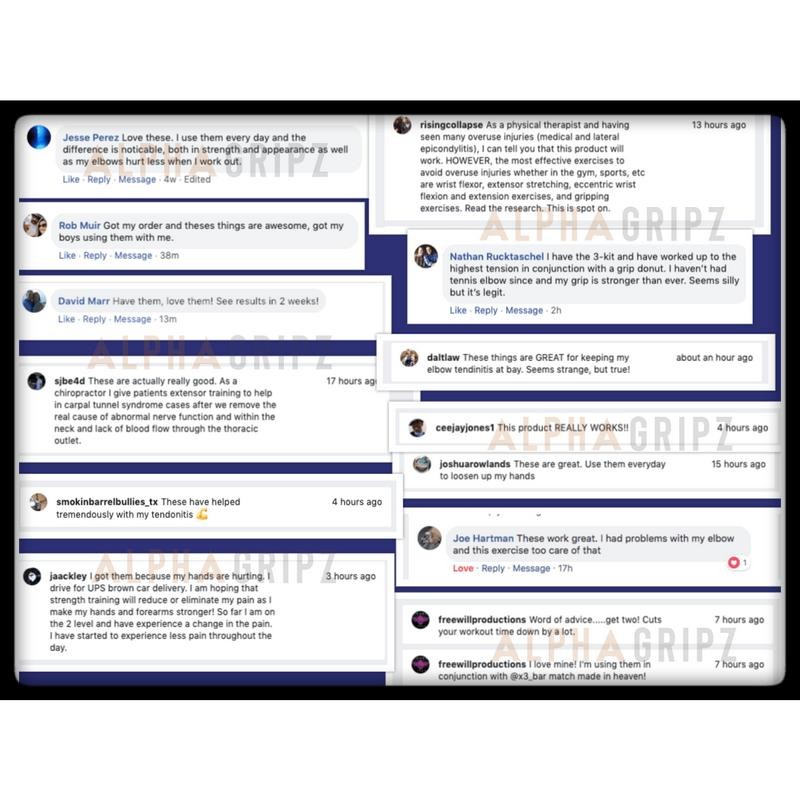 Alpha Gripz Trio - 3 Bands