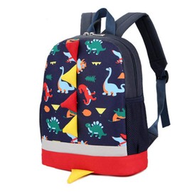 Kids Toddler Backpack Cute Dinosaur Backpack Boys Girls Nursery Bag School Bag Lunch Bag Travel Backpack Daypack with Panda Keychain Birthday for Child 2-6 Years Old